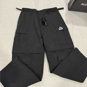 Raspberry hill Charcoal Cargo Pants for Men